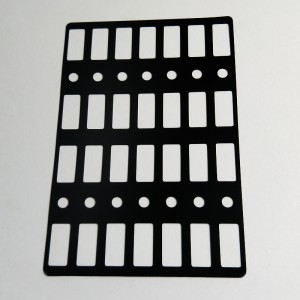 0.25 ورقة عازلة مثبطات اللهب طوقا أسود سهلة لثني معالجة بالجملة